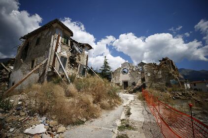 Amatrice, a tre anni dal sisma che colpì il centro Italia 4