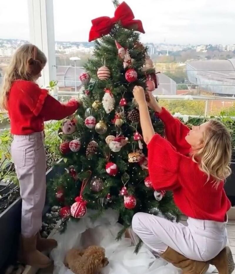 Gli alberi di Natale dei vip tra lusso e tradizione 5