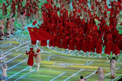 Cerimonia di apertura dei Giochi olimpici invernali Pechino 2022 12