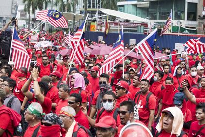 Le proteste e tensioni in Malesia 16