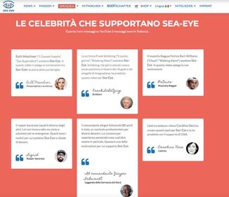Ecco i vip che finanziano Sea Eye
