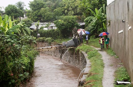 Sandy al passaggio in Giamaica 2