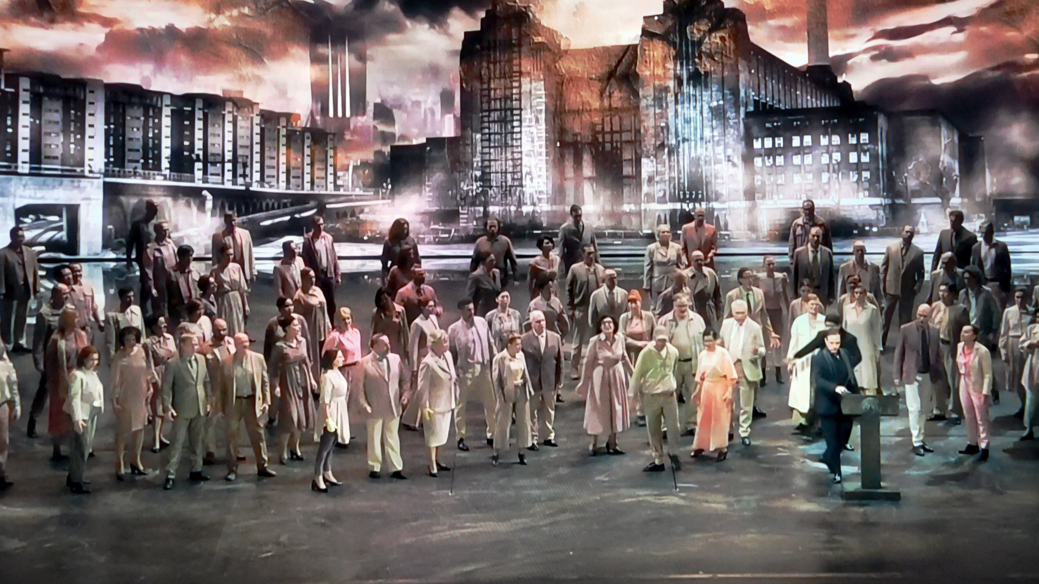Un "Macbeth" distopico. Livermore ha voluto il palco come un set (hollywoodiano). Fra incubi e "Inception"