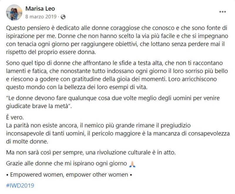 Marisa Facebook