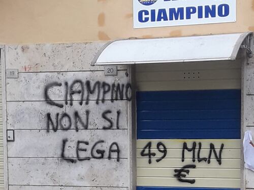 Ciampino, secondo raid vandalico in 15 giorni alla sede della Lega