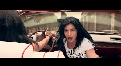 Giusy Ferreri e Baby K: video hot per "Roma-Bangkok" 3