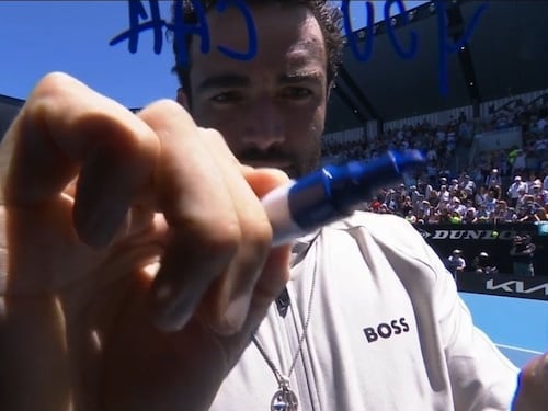 "Potete andare a dormire": la strana dedica di Berrettini agli Australian Open