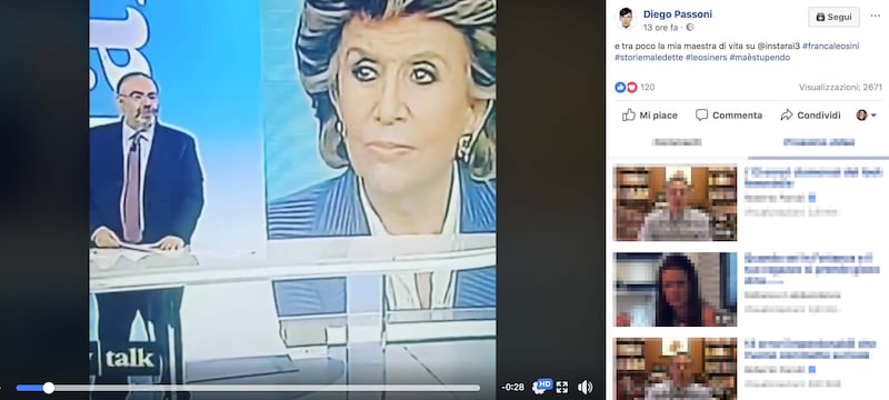 Franca Leosini, social in delirio per lei 5