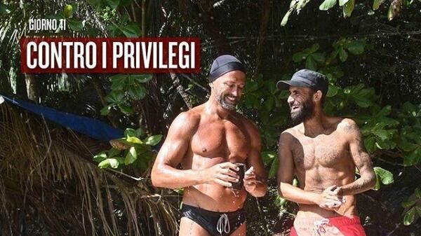 Isola dei Famosi, Ghezzal contro Luca "Faccio quello che mi pare"
