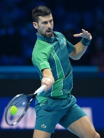 ATP Finals, Djokovic trionfa contro Sinner: le immagini più belle della finale 9