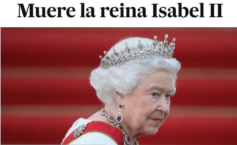 La morte della Regina Elisabetta ha conquistato tutte le prime pagine 4