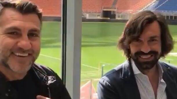 Bobo Vieri mattatore all’addio al calcio di Pirlo