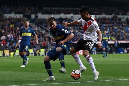 Copa Libertadores, il trionfo del River nel derby contro il Boca. Le immagini del Bernabeu 8