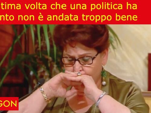 La satira del giorno: Bellanova, attenti al pianto