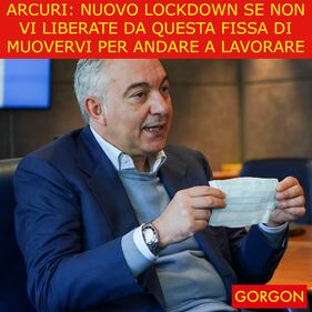 Ecco la satira del giorno. Minaccia Lockdown 1