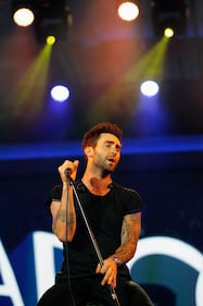 Maroon 5 dal vivo a Las Vegas 3