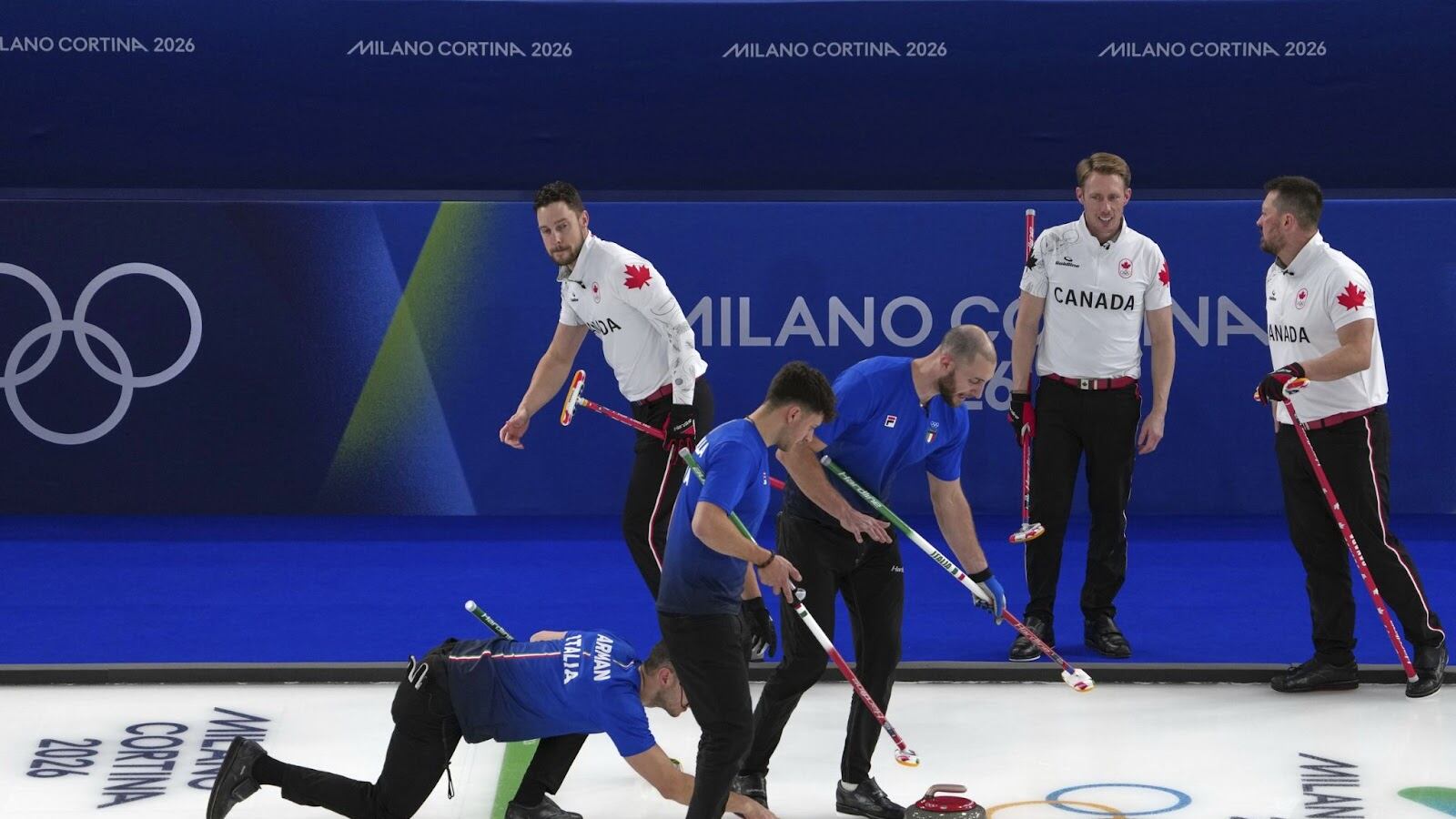 L’Italia del curling travolta dal Canada: si complica il cammino degli Azzurri per una medaglia