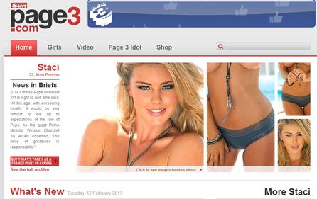 Topless in terza pagina 2