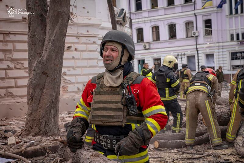 Strage di civili a Sumy nella Domenica delle Palme 2