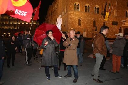 Celebrazioni in piazza della Signoria a Firenze 5