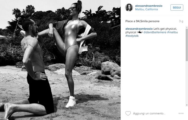 Alessandra Ambrosio, scatti bollenti a Malibu su Instagram: foto 8