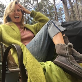 Justine Mattera topless per il servizio di moda 4