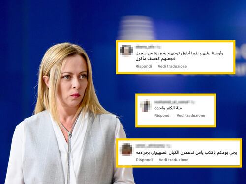 "La tua fine è vicina". Monta l'odio islamico: ancora minacce contro Giorgia Meloni