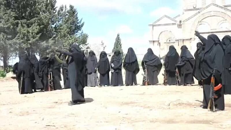 Le guerriere della Jihad in Siria 4