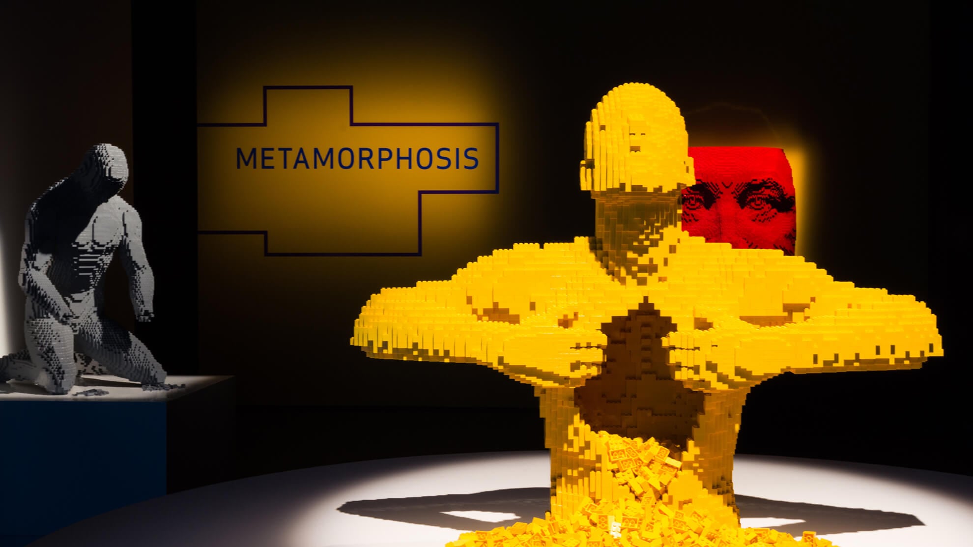 L'arte è pop con un milione di mattoncini Lego
