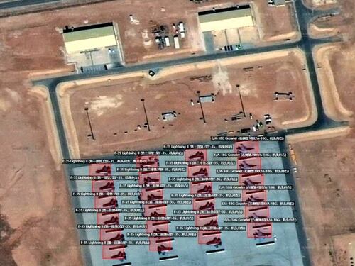 F-35 e aerei nelle basi militari: così i satelliti della Cina svelano le mosse Usa in Medio Oriente