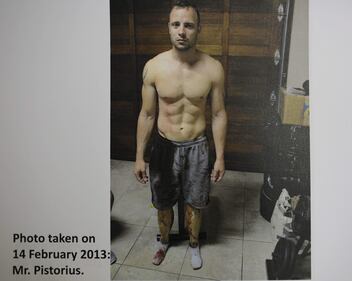 Pistorius, le foto dell'omicidio 8