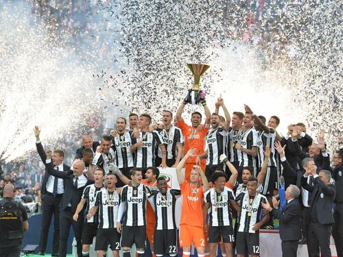 Per la Juventus è passerella finale. E i bianconeri festeggiano lo scudetto