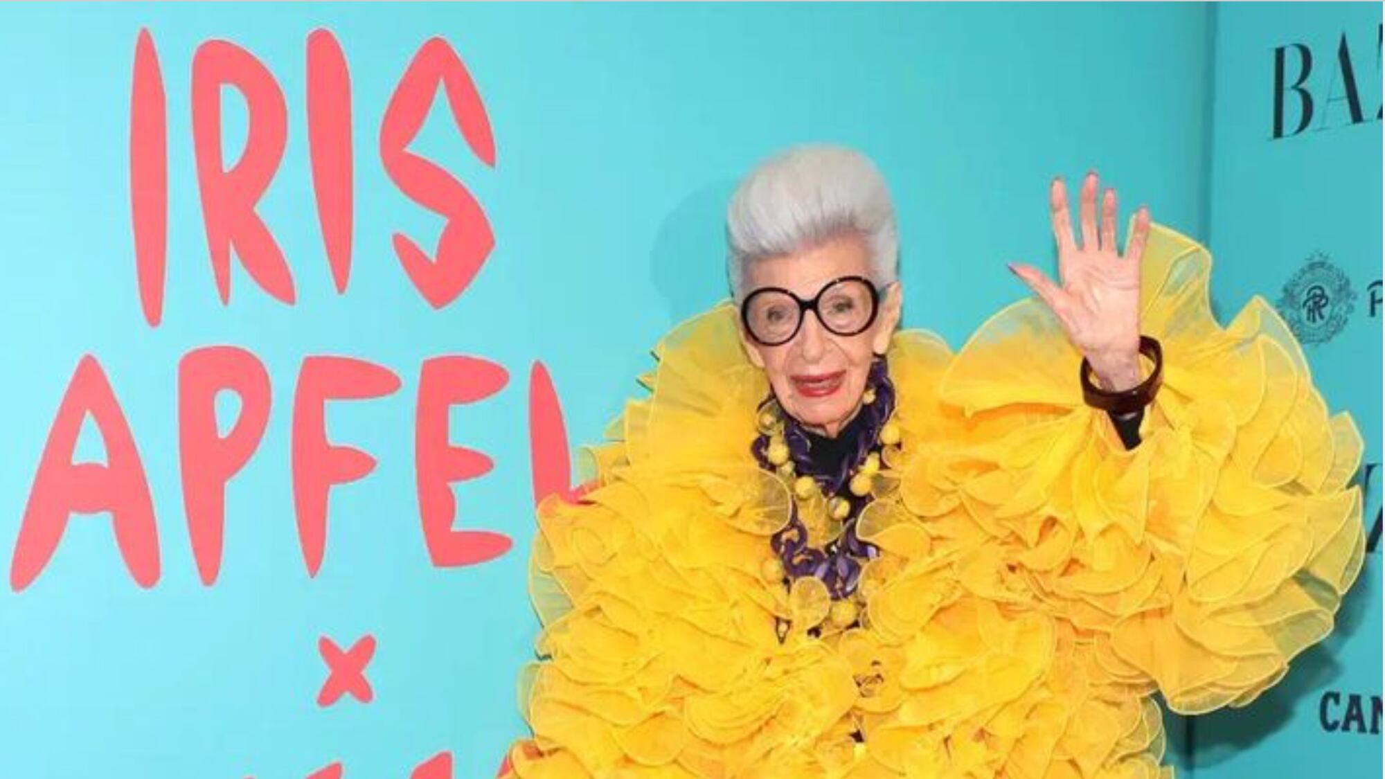 È morta l'icona della moda Iris Apfel, simbolo del fashion e del design