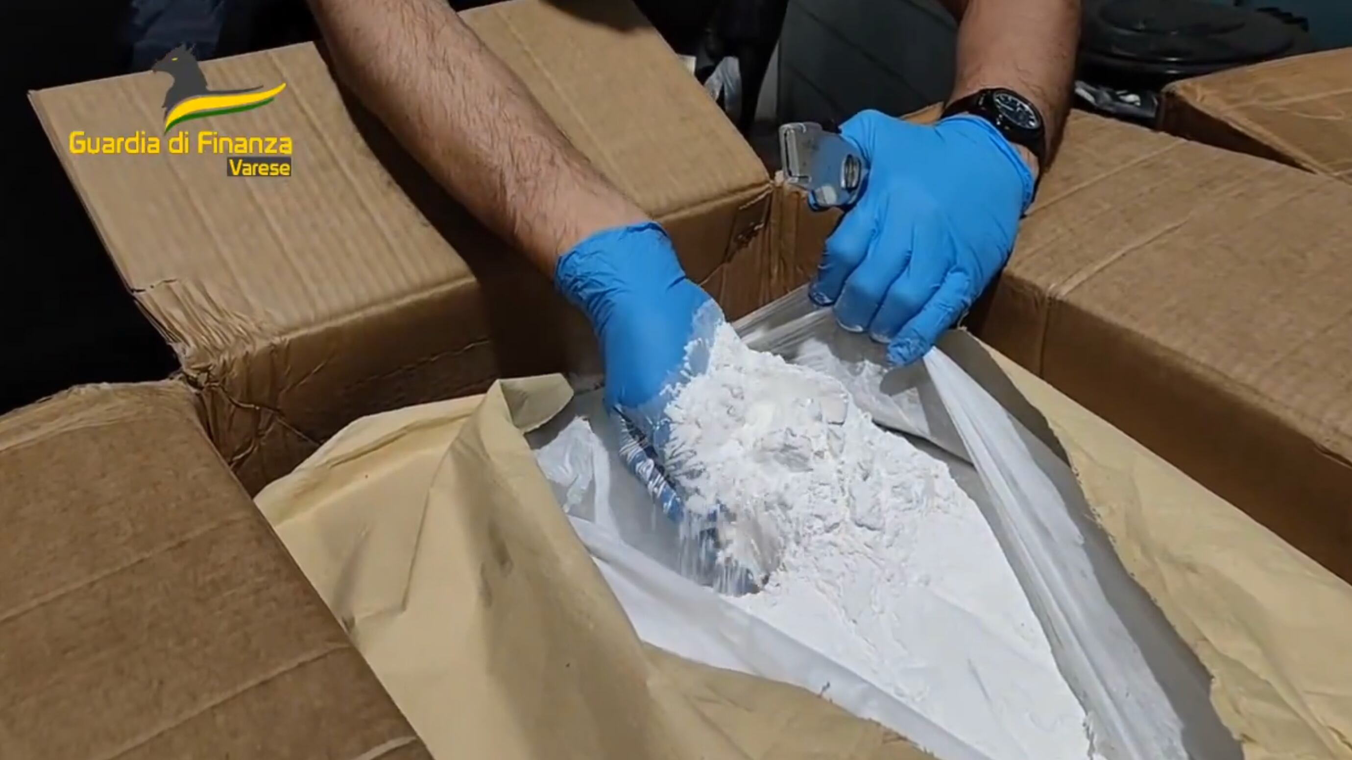 Un carico di 6 tonnellate di ingredienti per l'ecstasy: il sequestro choc a Malpensa