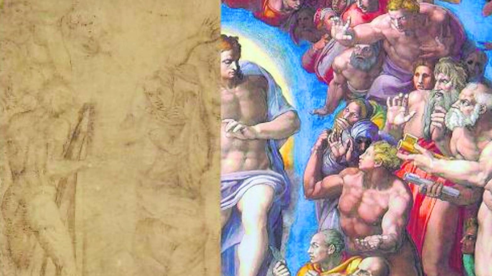 I segreti di Michelangelo: ecco il bozzetto perduto del "Giudizio Universale"