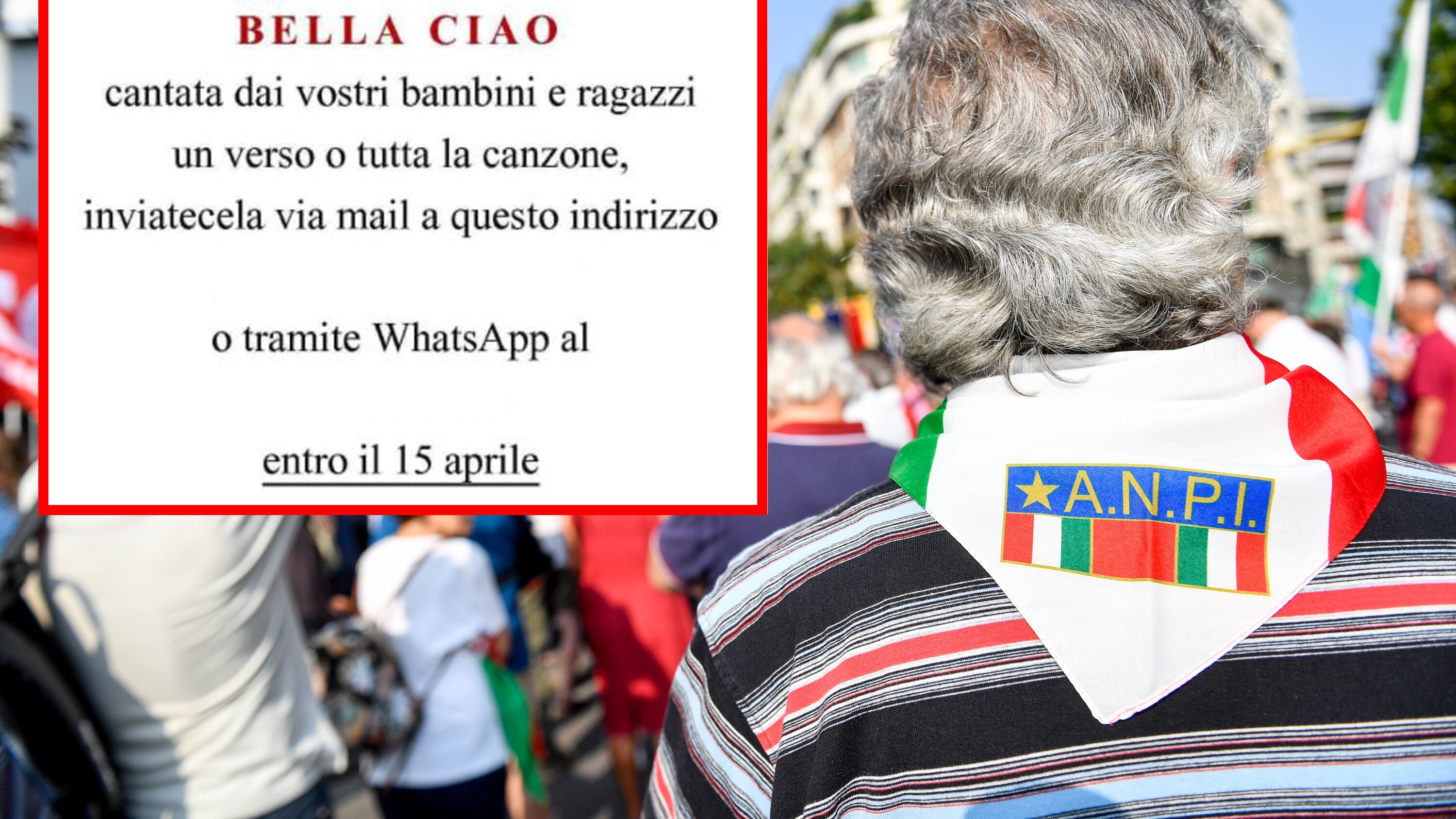 L'ultima pensata dell'Anpi: "Fate un video ai bimbi mentre cantano Bella Ciao"