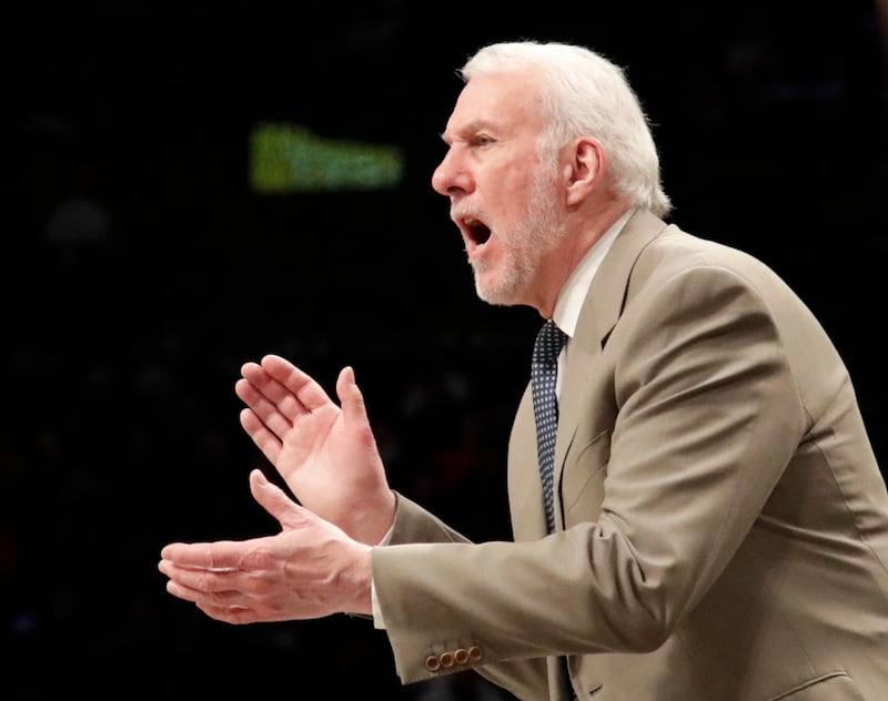 Popovich 2020 Spurs Nets