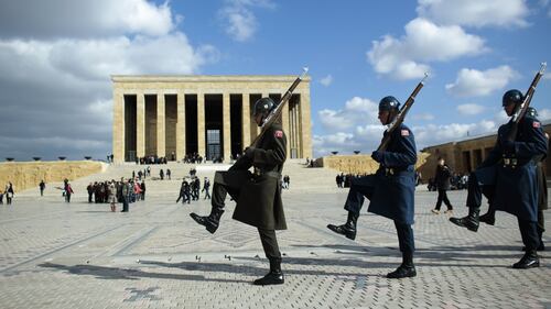 Il mausoleo di Ataturk ad Ankara 3