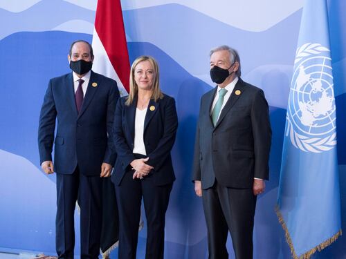 Meloni alla Cop27 Disgelo con Al Sisi su energia, migranti e 24 caccia italiani
