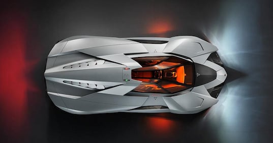 Lamborghini Egoista, monoposto estrema 10