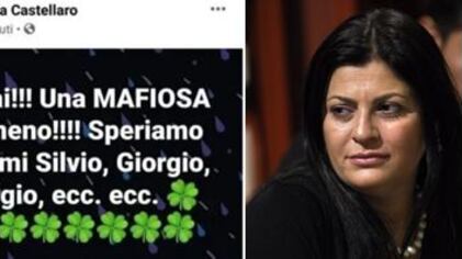 "Santelli? Evvai una mafiosa in meno..." E per la prof ora finisce male