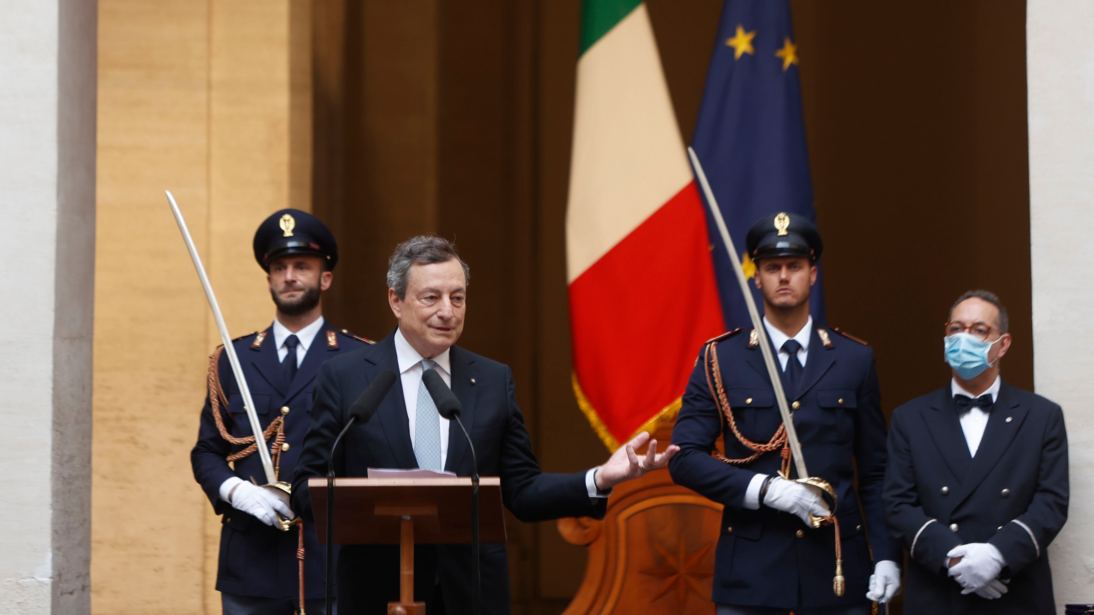 Draghi fa sponda con il Quirinale. E rimbalza Conte sulla Giustizia: nessuna modifica