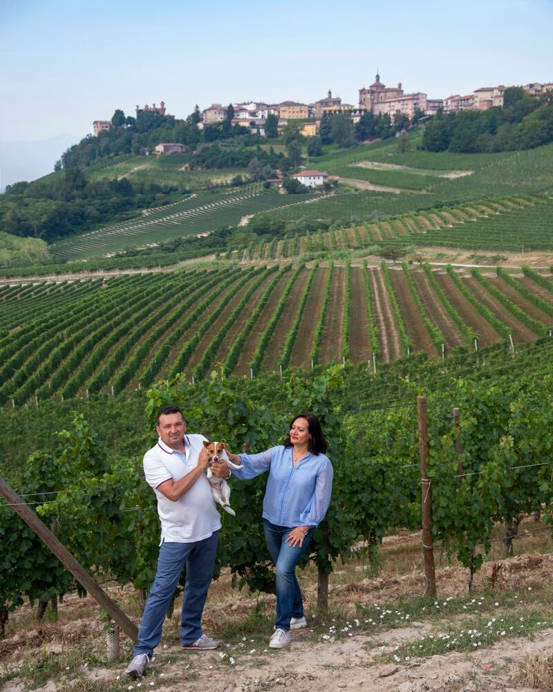 Elvio Cogno, Valter e Nadia tra le vigne
