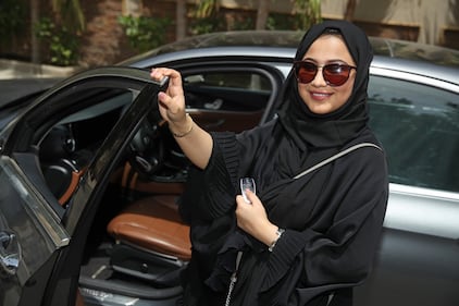 Donne alla guida in Arabia Saudita 10