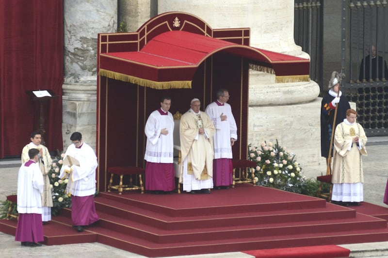 Giubileo, la cerimonia del Papa 4