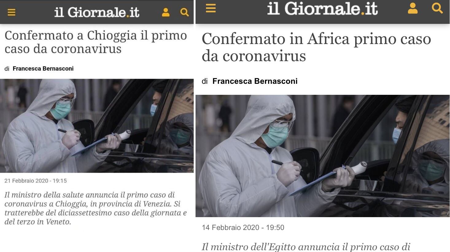La fake news sul coronavirus che fa male all'informazione