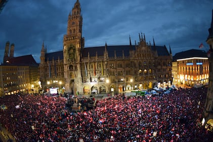 Ecco i festeggiamenti dei grandi club europei di calcio 20