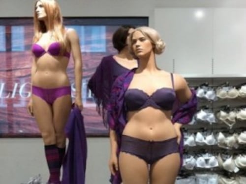 Gb, è guerra aperta ai manichini oversize