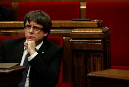 Le fasi del discorso sull'indipendenza di Puigdemont 19
