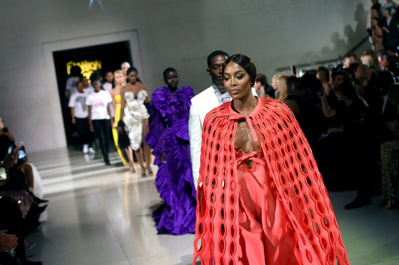 Naomi Campbell alla London Fashion Week: foto 7
